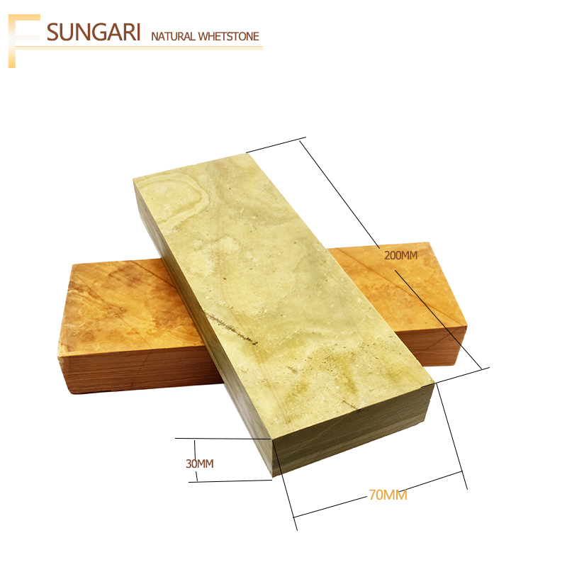 200x70x30mm pierre à aiguiser naturelle aiguiseur de couteaux pierre à aiguiser Songhua (Sawari) pierre à aiguiser, pierre à aiguiser à eau, aiguiseur de meulage