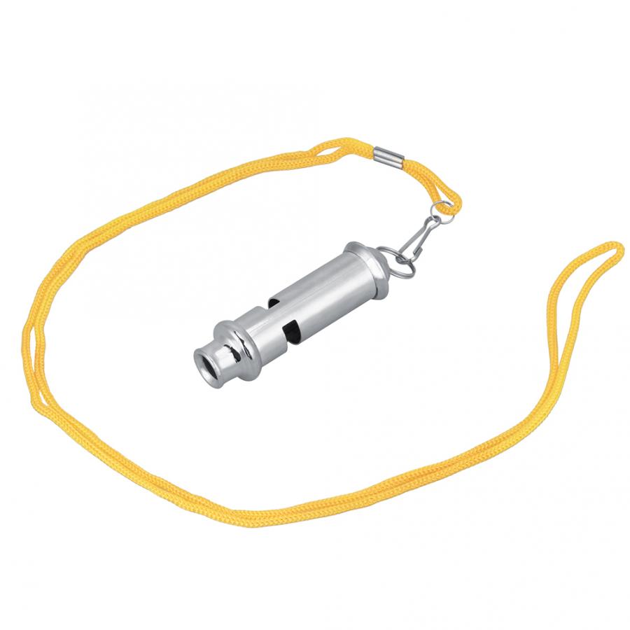 Silbato de entrenamiento para palomas, flauta ultrasónica de acero inoxidable, herramienta de entrenamiento para el comportamiento de aves de aluminio