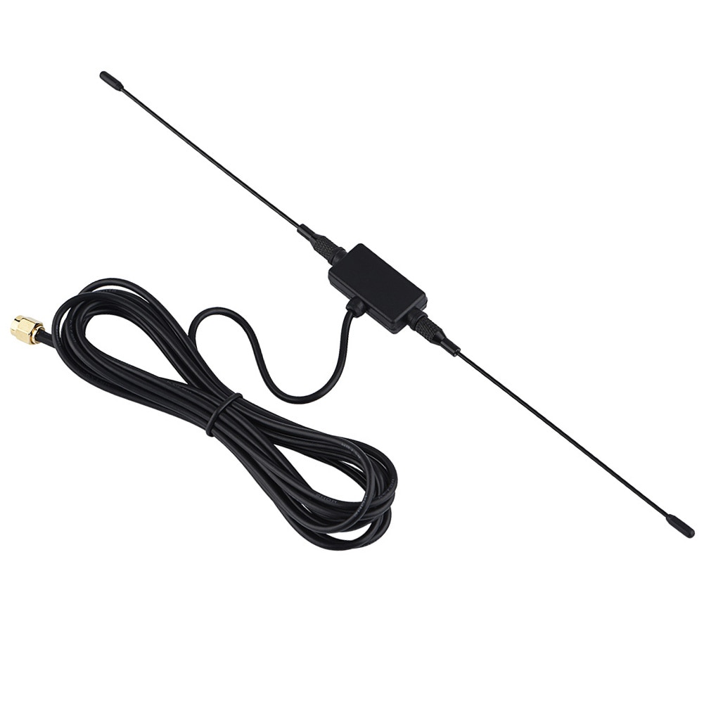 SOONHUA-antena de bocina con enchufe macho SMA, amplificador de señal, Cable de antena de bocina SMA, 118in, 433MHZ, GSM, GPRS