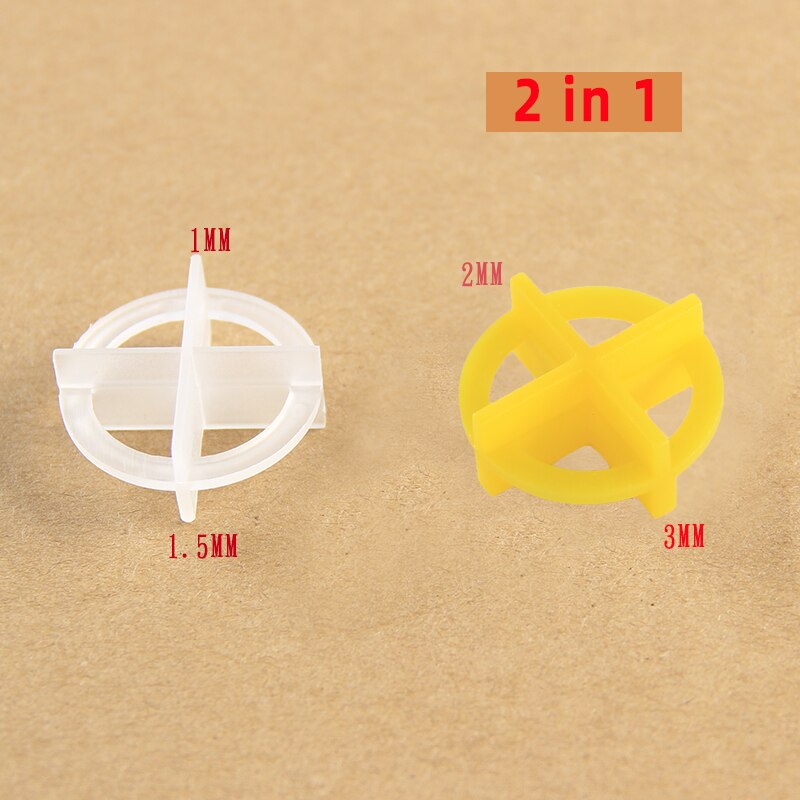 Kakel distans kors avtagbar 2mm och 3mm 100 st kakel utjämnare återanvändbar kakel utjämningssystem baskåpa distans golvvägg locator