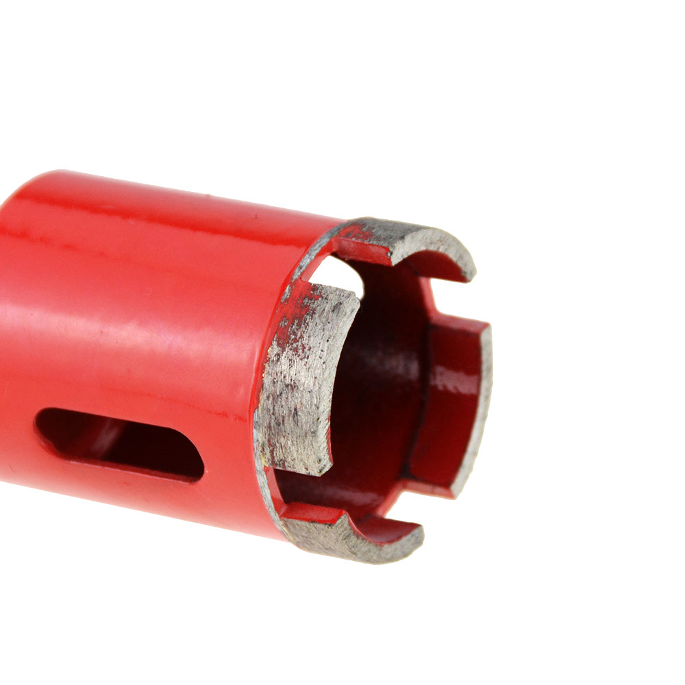 1pc m10 -gjenget 6-100mm diamantboring kjernebor betong keramiske fliser murstein hullsag til murstein vinkelsliper tilbehør