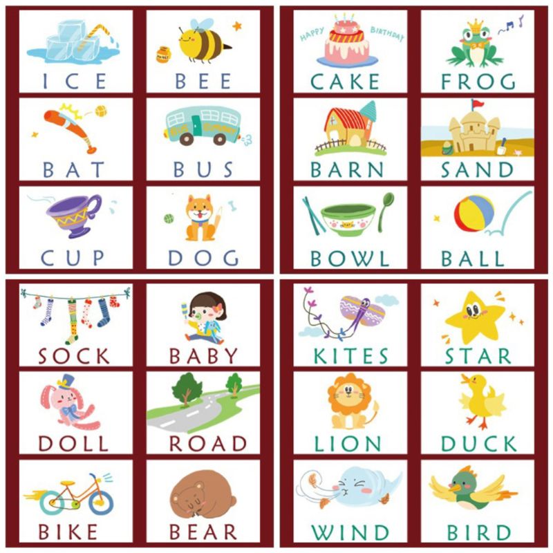 Drewniane zabawki edukacyjne nauka dopasowywania gier listowych i rozwija alfabet Wor