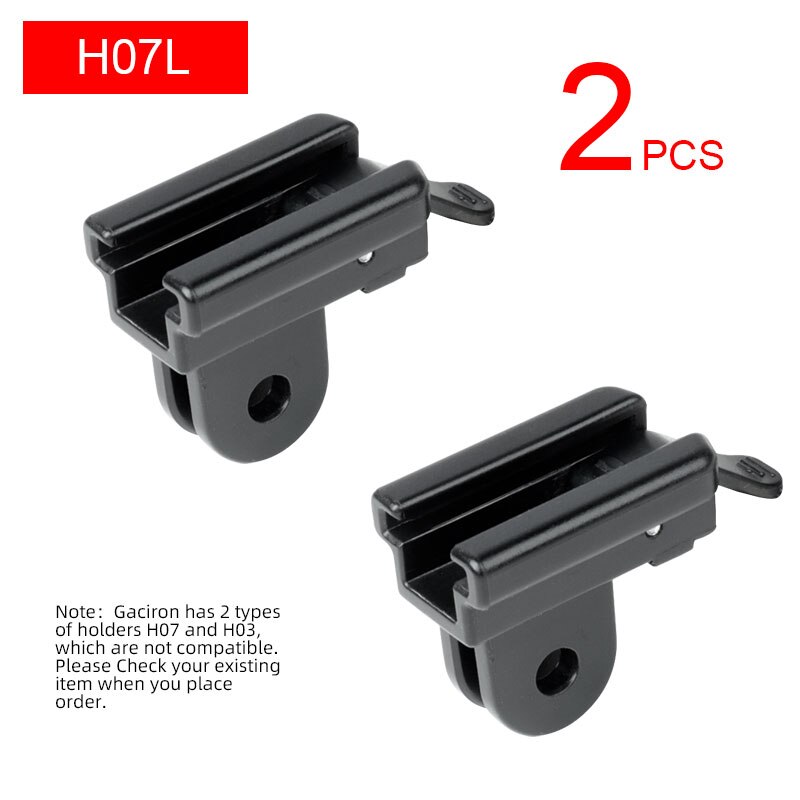 Gaciron H15/H03/ H07 lampa przednia robić roweru uchwyt mocowanie kasku przednia lampa doprowadziło klamra szybki uwolnienie adapter uchwyt części rowerowe: H07L-2P