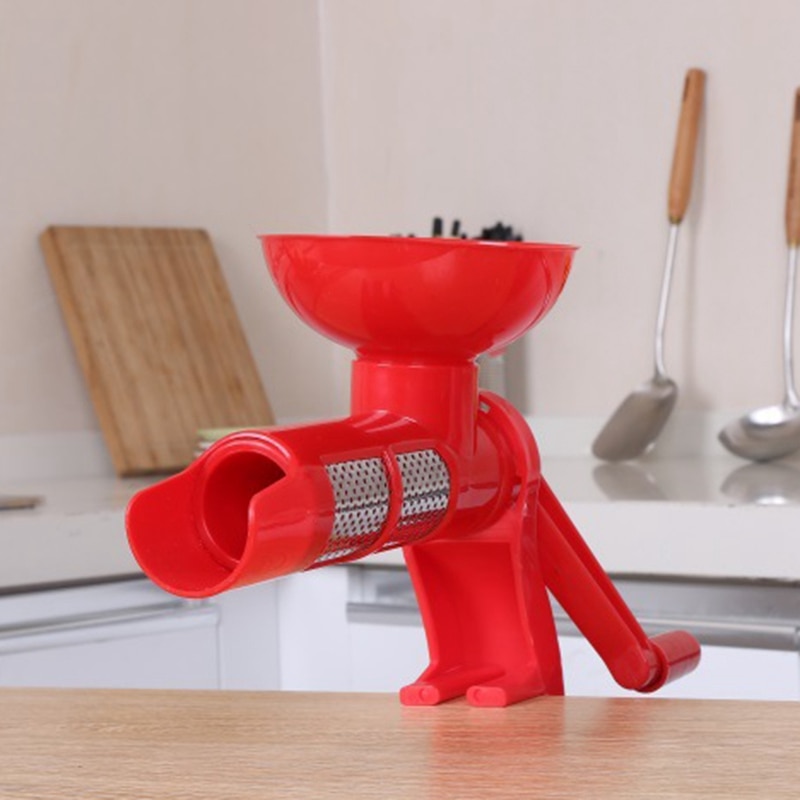 Exprimidor de salsa de tomate Manual de plástico para zumo de tomate multifuncional accesorios de cocina Gadgets Herramientas de frutas