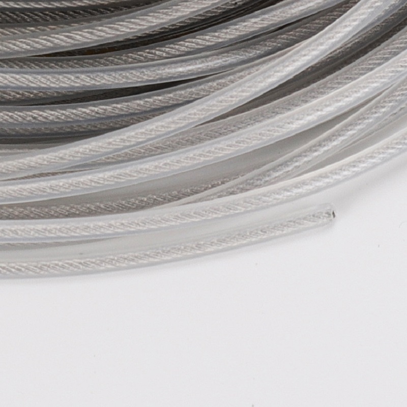 Alambre de acero de 3,0mm x 10M, hilo de corte de césped de nailon, desbrozadora, cuerda para cortacésped, rollo redondo largo, pieza de repuesto de césped