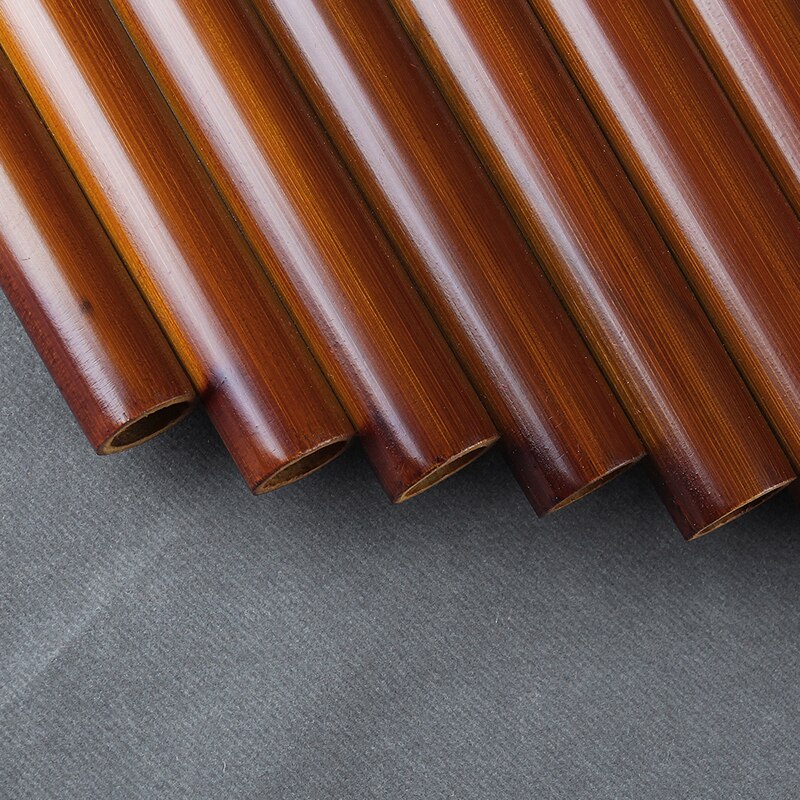 Natural Bamboo Flute Folk Musical Instrument Panflute Wind Instrument Panpipes Flauta Handmade 8pipes Pan flute