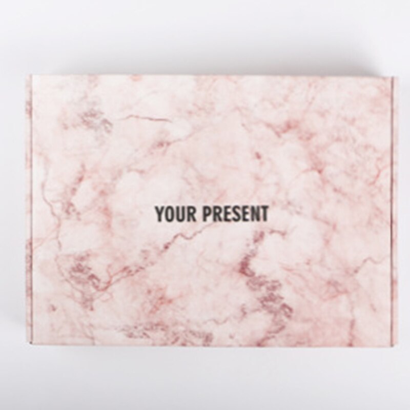 10 Stuks Kleren Geschenkdozen Kleur Papier Karton Uw Aanwezig Verpakkingen Golfkarton Doos Logistiek Papier Dozen 30x20x5cm: pink