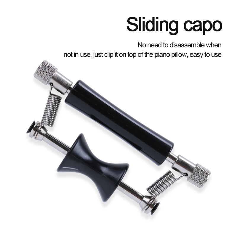 Guitar Clip That Can Move The Pitch Scroll On The Fretboard Sliding Capo Rolling Guitar Capo