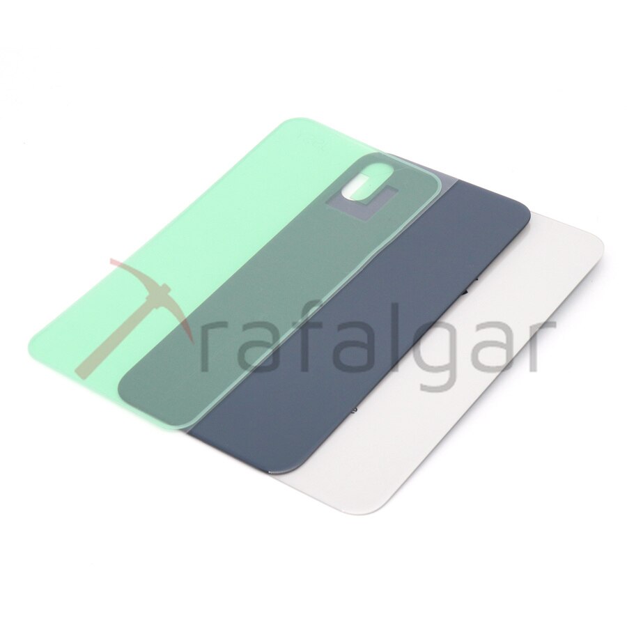 Voor Apple Iphone X Terug Glas Panel Batterij Cover Achterdeur Behuizing Case Voor Iphone X Terug Glas Cover + camera Lens + Plakband