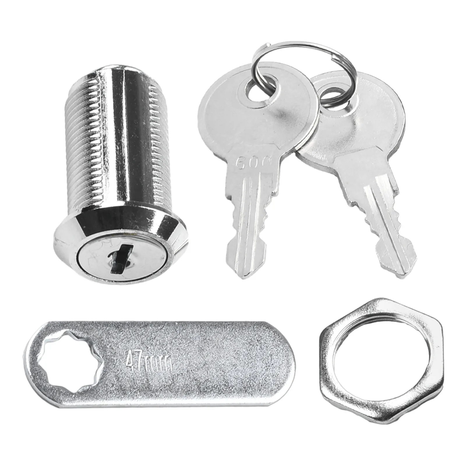 Drawer Cabinet Lock Mail Box Locker Cam Lock 16-30mm Cupboard Door Lock Furniture Locker 2 Key: Gold