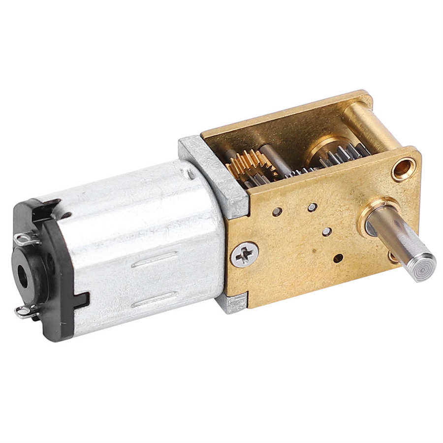 Mini Micro Reductie Motor Metal Gear Motor Worm Reducer N20 DC12V Reductie Cw/Ccw Micro Slow Motor