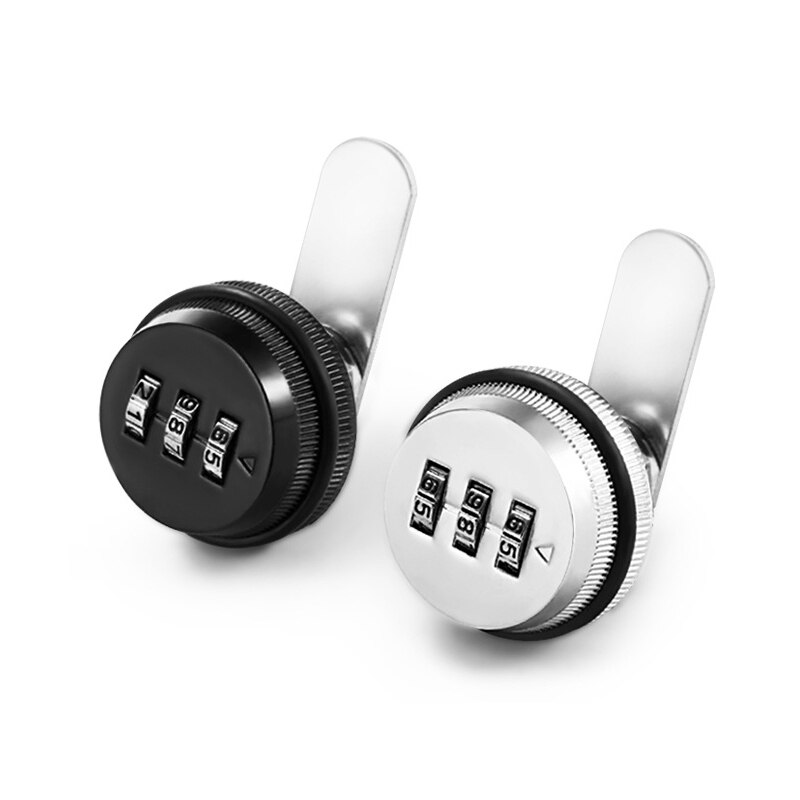 3 Digit Combination Combination Cam Lock Digital CodeCabinet For Keyless Safe Mail Box Drawer Door Security Hardware