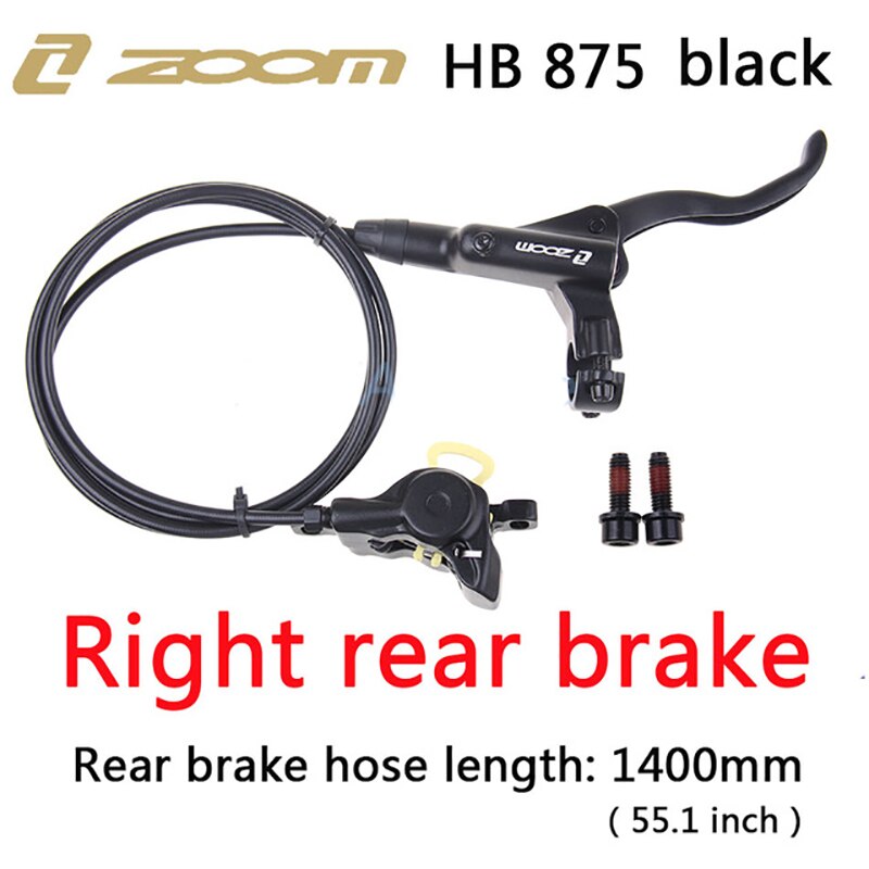 Zoom hb -mt200 maastopyörän hydraulinen levyjarru edessä ja takana mtb -jarrusarja  mt315 mt200 m615 m447 öljynpainelevyjarrulle