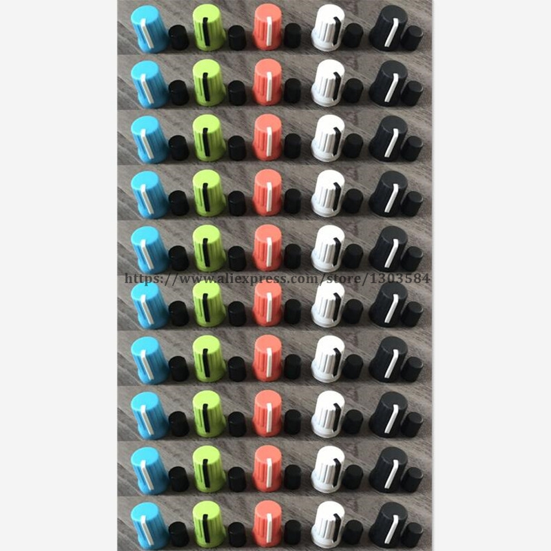 50 pièces/lot bouton rotatif NI pour Traktor Kontrol Z1 Z2 S2 S4 S5 S8 DJ contrôleur mélangeur