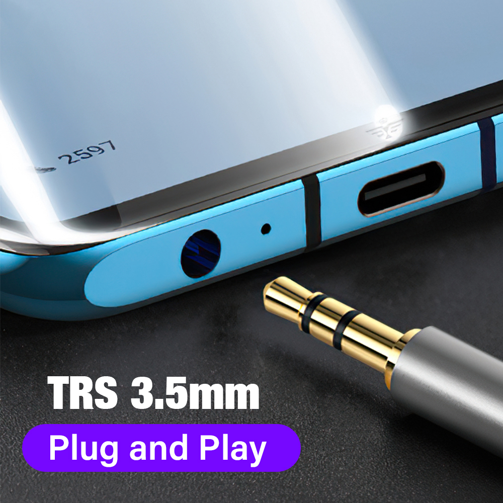 3.5 mm to 2 rca y-splitter 3.5mm adapterkabel for telefon, tv, høyttaler, pc, hifi, stereolyd, phono-plugg, lydkontakt