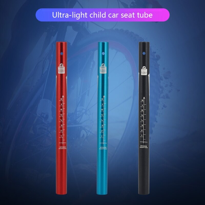 Kids Sliding Bike Seatpost 22.2 / 300mm Ultralight Bicycle Seatpost Cycling Parts Seat Tube Seat Post G32E