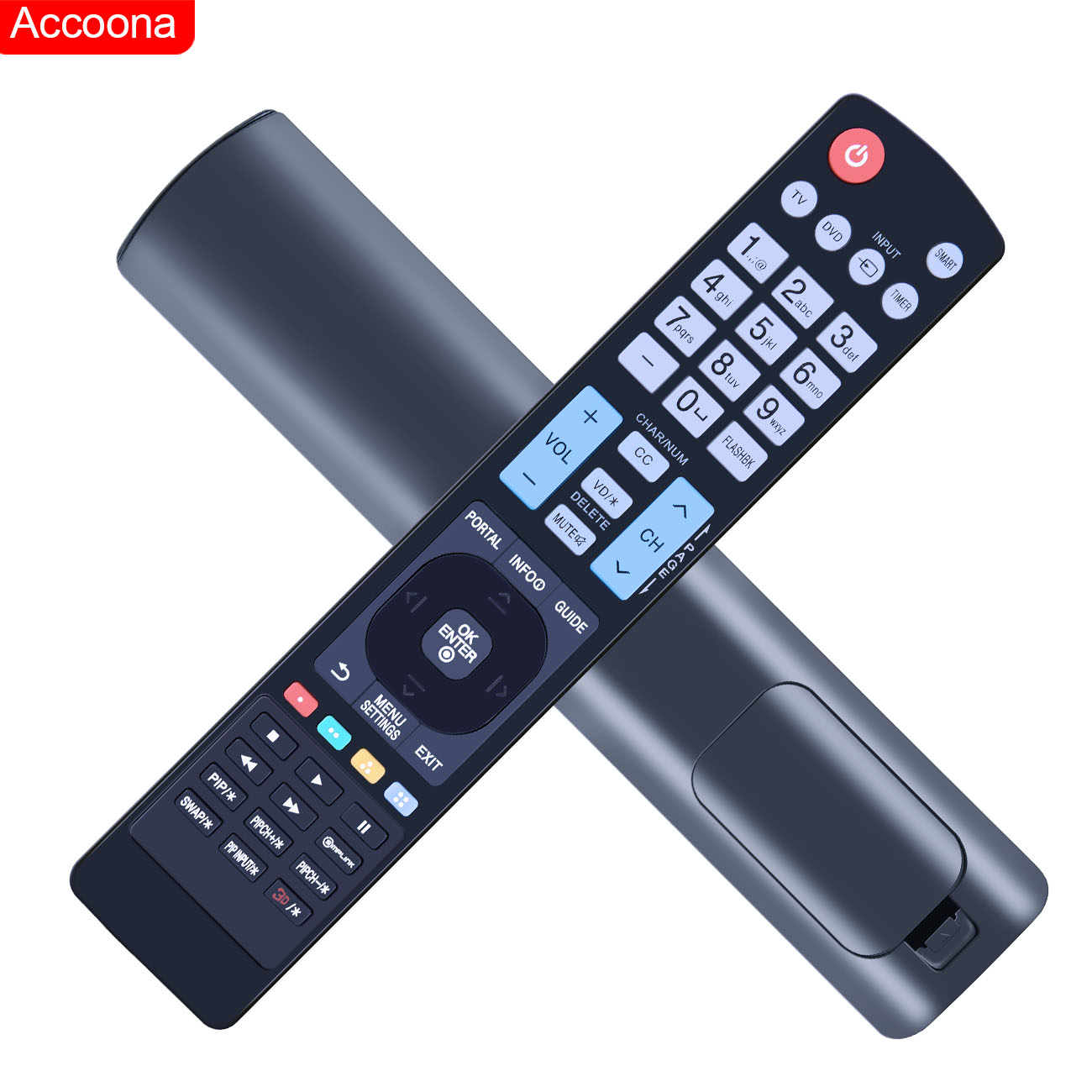AKB7ino 55451 (HR-A906b) Télécommande | Pour TV 32sat 330H-Noir