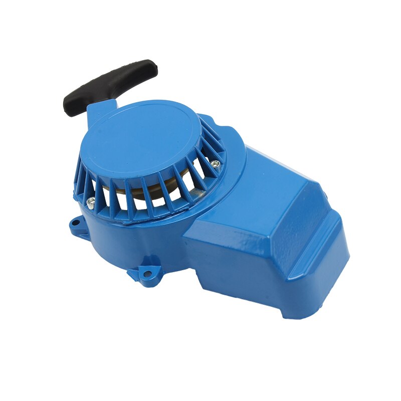 Motorcycle Pull start Pull Starter Standard For 47cc 49cc 2 Stroke Engine Mini Pocket Dirt Bike ATV Quad Scooter: Blue