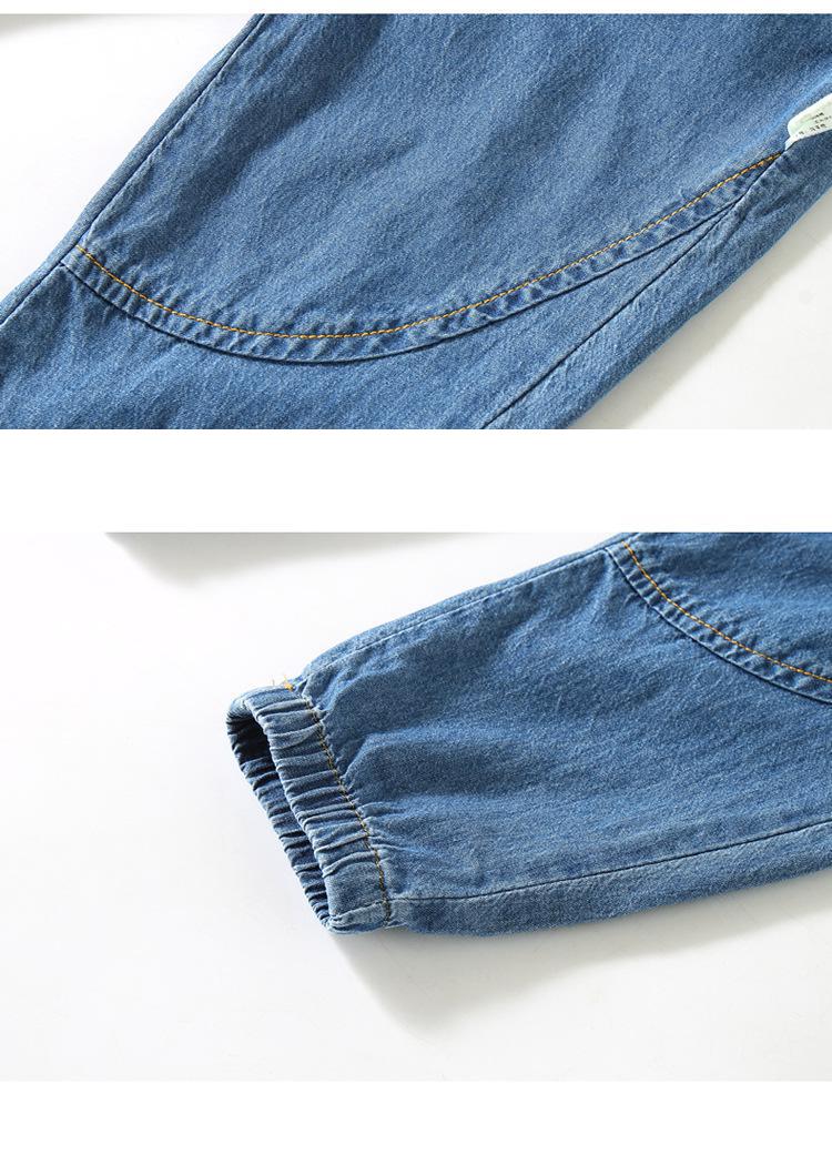 Orangemom – pantalon d'été pour enfants de 2 à 6 ans, jean en coton doux, respirant, solide, Long,