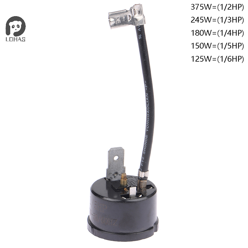 Protector Térmico de sobrecarga de compresor de refrigerador, pieza de repuesto de congelador, relé de arranque PTC, 1/2, 1/3, 1/4, 1/5, 1/6HP
