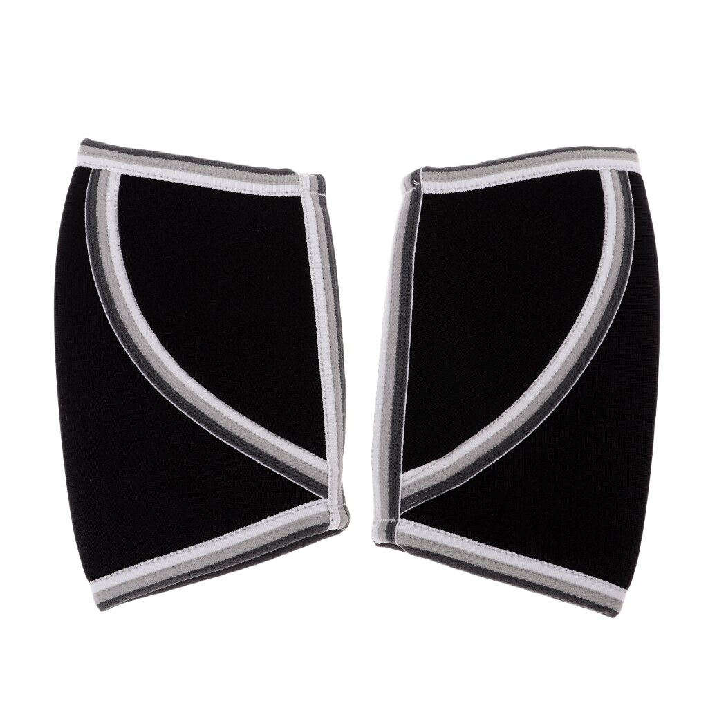 2 Pieces Compression Elbow Sleeves Sport Elbow Support Brace for Tennis, Golfers, Weightlifting, Gym Workouts Black S-XXL