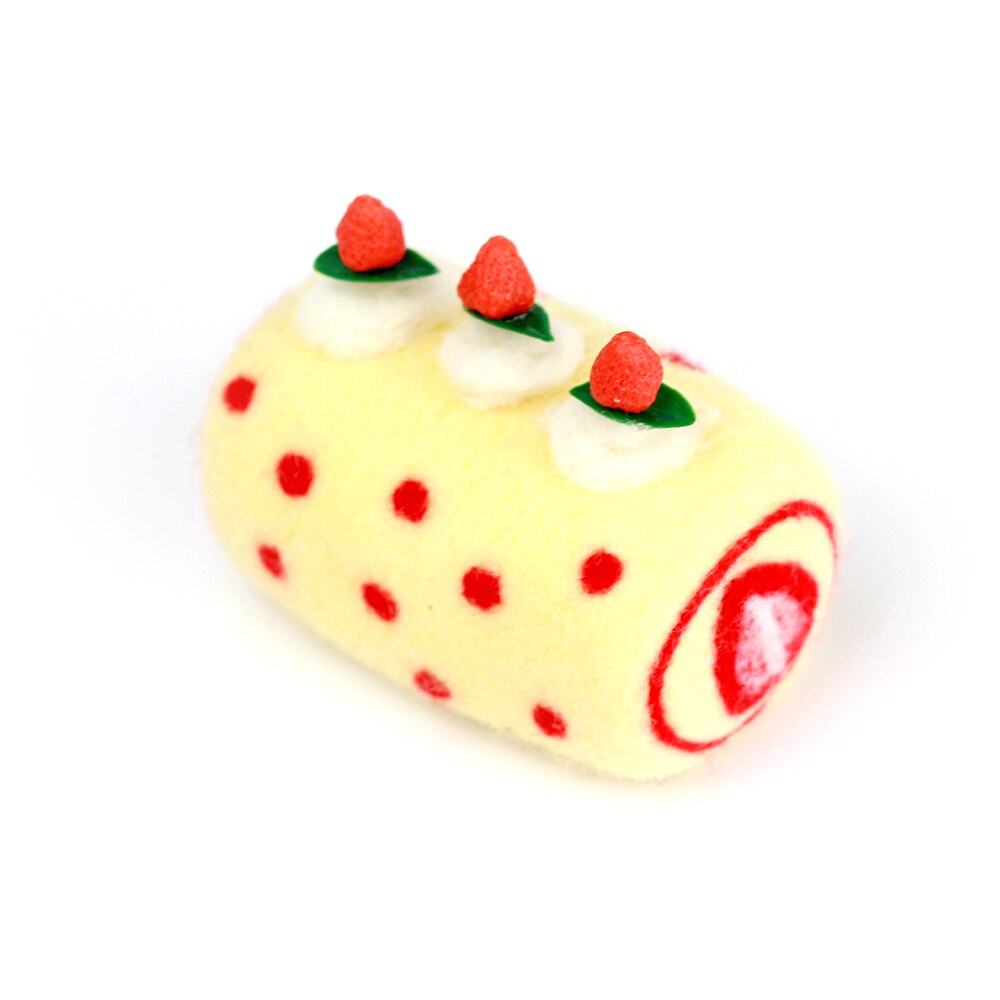 Easyhandmade Sweet Cake Wool Felt DIY Package Poke DIY Material Package DIY Craft Kits for Adults: 5