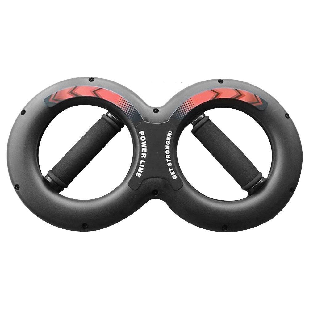 10kg-30kg Multifunctional 8 Shape Enhanced Edition Springs Power Wrists Arm Wrist Forearm Strength Force Exerciser: Gray