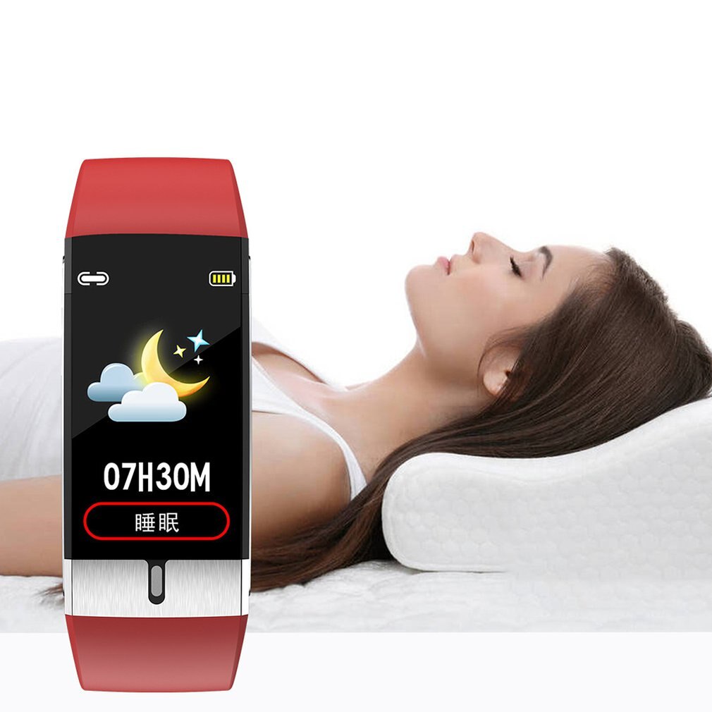 E66 slimme armbanden ecg + ppg test armband gezondheidsmonitor smartwatch temperatuurmeting armband