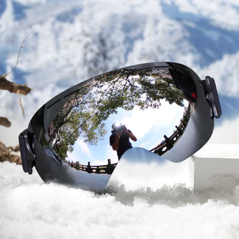 Professionele Skibril Mannen Masker Lens UV400 Volwassen Anti-Fog Snowboard Skiën Bril Vrouwen Ultralichte Winter Sneeuw eyewear