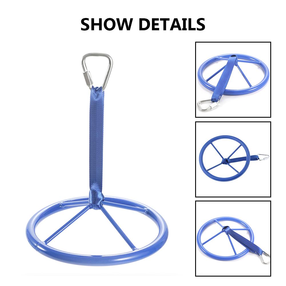 Ninjaline Wheel Arm Strength Exercises Climbing Training Ninja Wheel Outdoor Children's Fitness Equipment Climbing Accessories