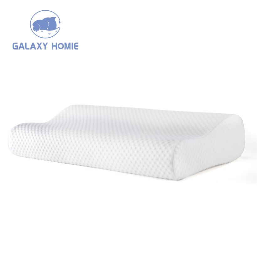 Small Memory Foam Slow Rebound Pillow Orthopedic For Neck Pain Health Care Cervical Neck Pillow cover Galaxy Homie 50x30x10/7.5