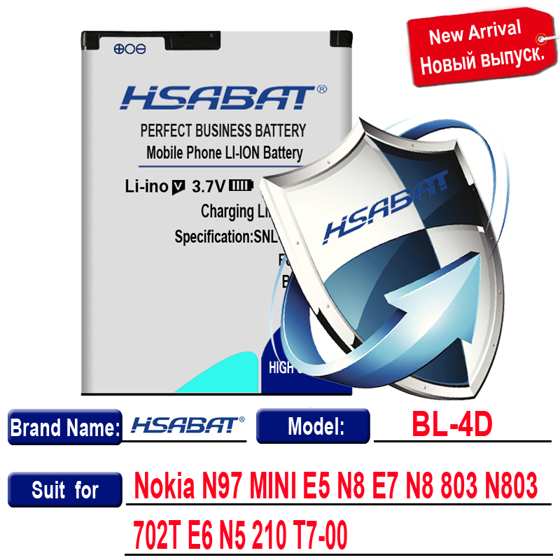 HSABAT Battery for Nokia BL-4B BL-4D BL-4C BL-4CT BL-4U BL-5B BL-5BT BL-5C BL-5CT BL-5J BP-5M BP-6X BL-6Q BLC-2 BLD-3 BLB-2