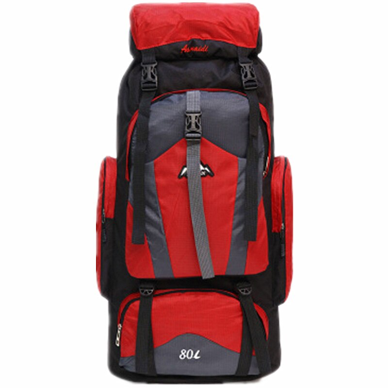 80 Liter Grote Zak Mannelijke Grote Capaciteit Camping Rugzak Rugzak Outdoor Wandelen Tas Licht Waterdichte Rugzak