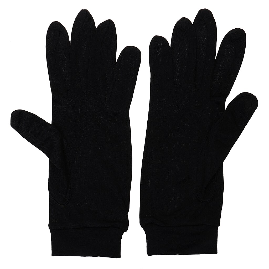 Women Ladies Soft 100% Silk Gloves Liner Inner Thermal Ski Under Glove for Driving Shooting Climbing Mountaineering