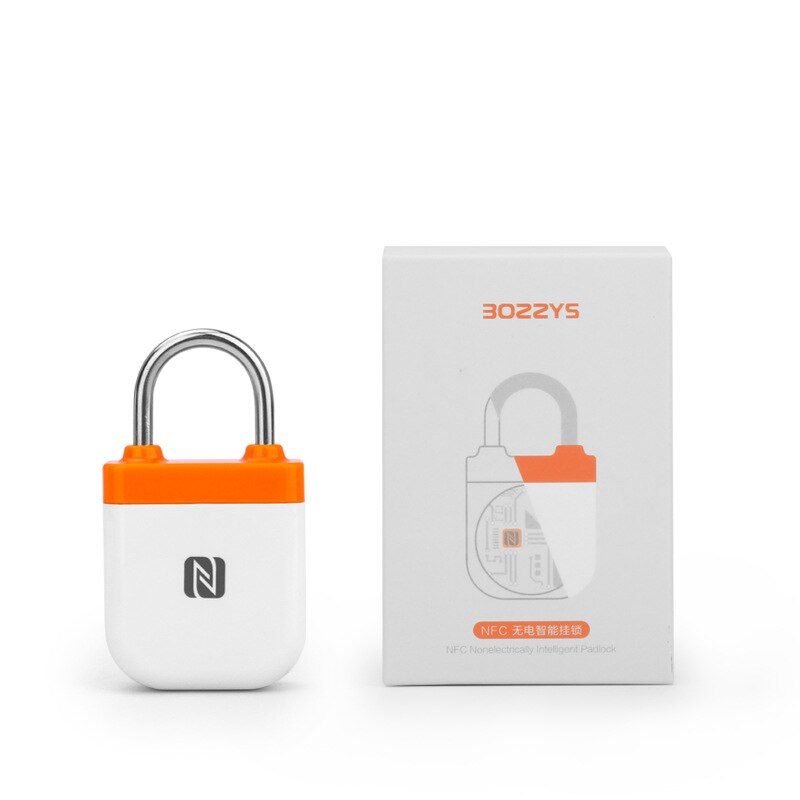 Touch Smart Luggage Lock NFC Bluetooth Smart Keyless Waterproof Lock APP Control Security Anti-Theft Padlock For Android iOS: Default Title