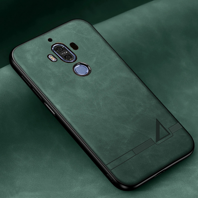 Pu L soft Leather Case For Huawei Mate 9 10 Pro Soft TPU Silicone Case For Huawei Mate 9 Pro 10 Pro Case: CANVAS / army green