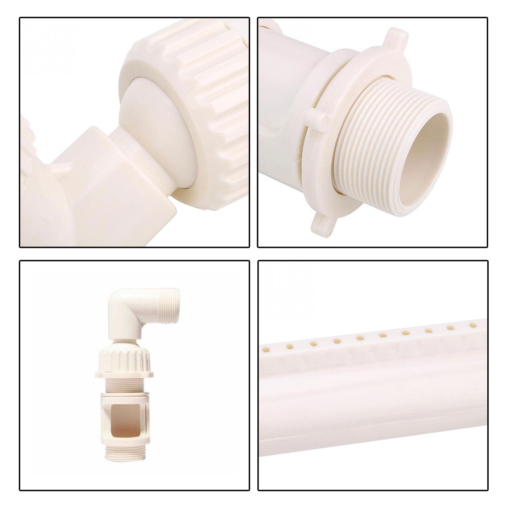 Adjustable Waterfall Pool Fountain Swimming Pool Fountain Hose Replacement Fountain Stand Bracket Pool Tools