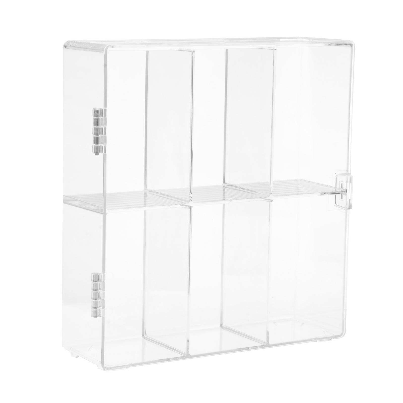 Acrylic Display Rack 6 Shelves Multi-Layer Protection Storage Box for