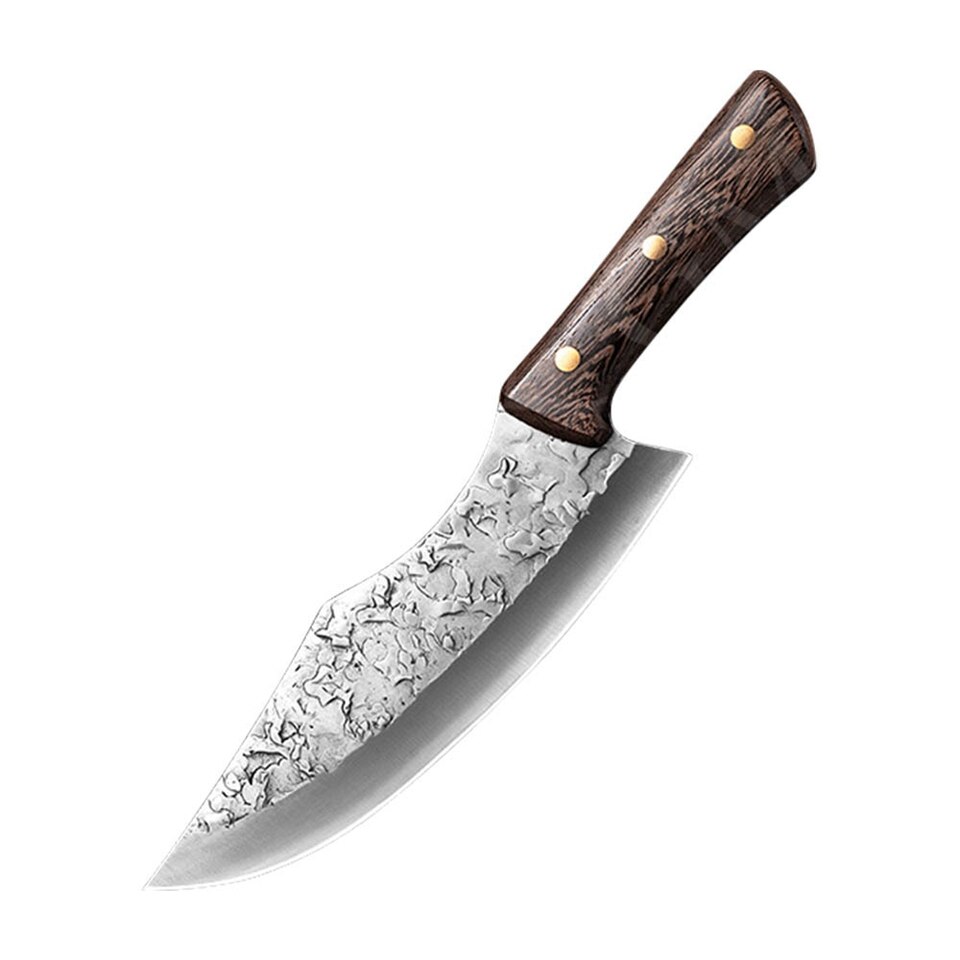 Kitchen Knives Set Forged Meat Cleaver Knife Damask Stainless Steel Chef Knife Cooking Set Cooking Tools: Knife B