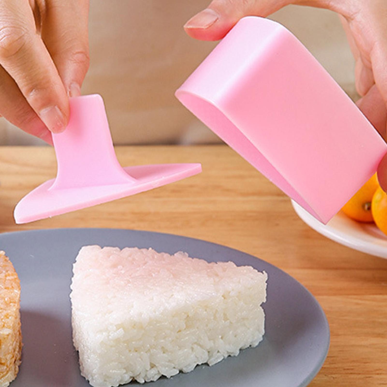 Sushi Mold Triangle Mould Onigiri Rice Ball Food Press Triangular Sushi Maker Mold Sushi Kit Kitchen Bento Rice Balls Accessory