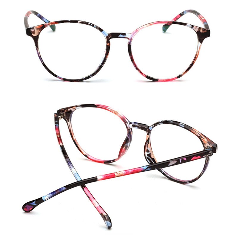 Round Glasses Frame Lightweight Myopia Optical Glasses Frame for Men Women BMF88