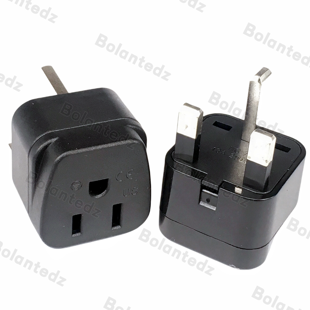 Adaptateur de prise Canada US vers UK 13A Type A Type B vers Type G convertisseur anglais singapour malaisie dubaï Hongkong prise adaptateur de voyage