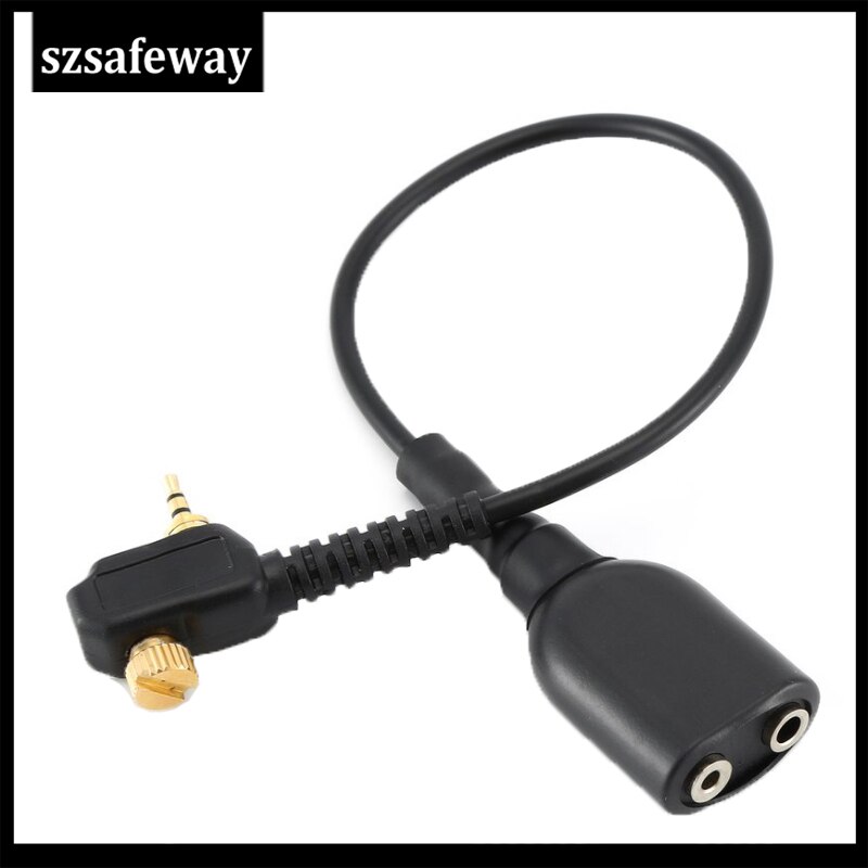 Walkie Talkie Audio Adapter Cable For Motorola MTH800 MTH850 MTP850 MTS850 For UV-5R K 2 Pins Headset