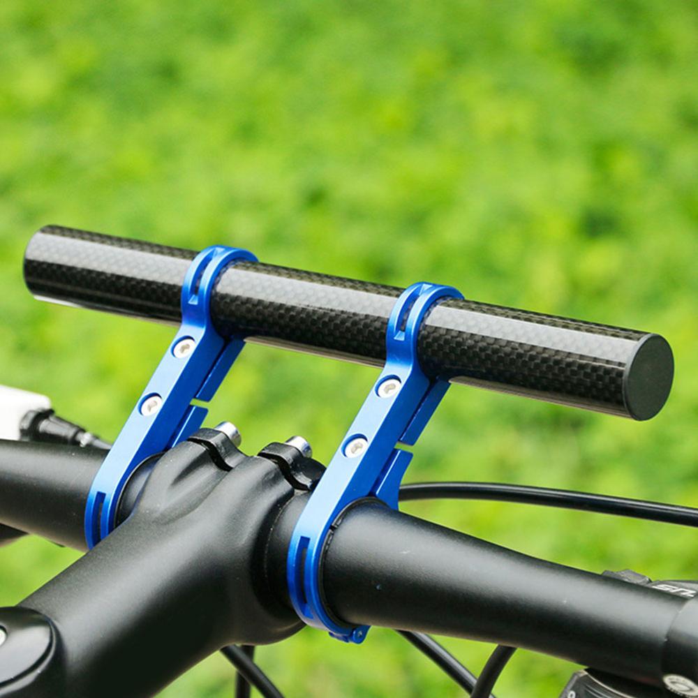 Stuur Extender Fiets Uitbreiding Fiets Dubbele Klem Beugel Aluminium/Carbon Fiber Extender Accessoires