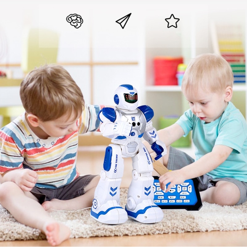 Multifunctional Smart Infrared Remote Control Robot Singing Dancing Music Light
