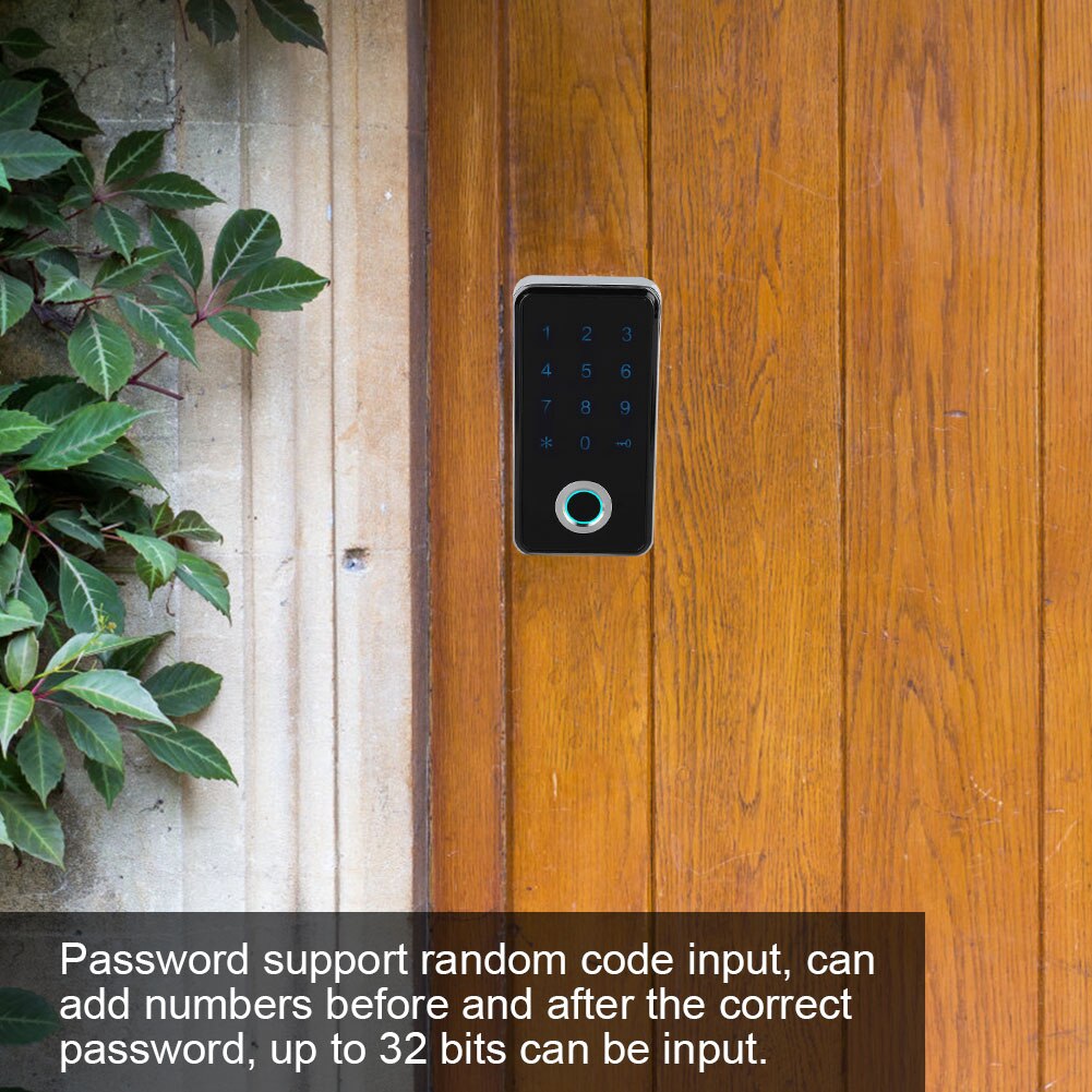 Intelligent Fingerprint Password Keyless Door Lock for Office Gym Drawer Cabinet Access Control Keypad Door Entry