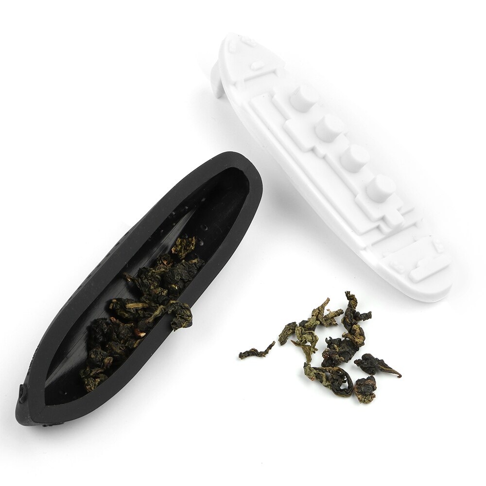 Titanic Shape Tea Infuser Ship Style Teaware Tea Strainer Herbal Filter Diffuser Empty Silicone Tea Bags