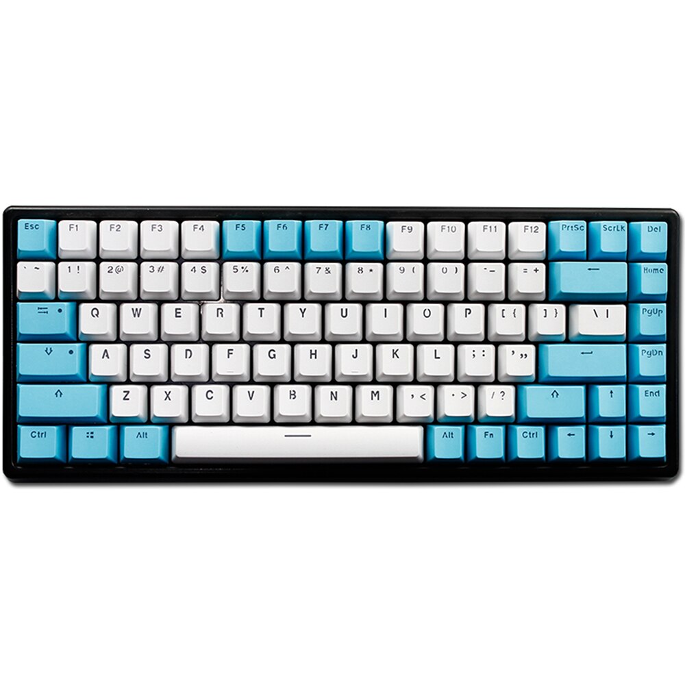 Royal Kludge RK84/RK857/Ajazz MX Mechanical Keyboard PBT Keycaps Translucent Double-Shot Molding 84 Kyes Gamer Keyboard Keycap: 8