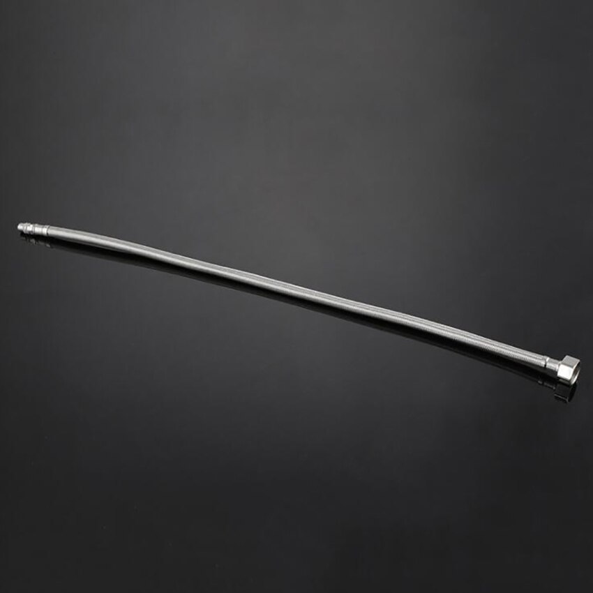 1PC 60cm Kraan Connector G1/2 Moer Gevlochten Rvs Supply Slang Connector Koud Warm Mixer Kraan slang Vervanging