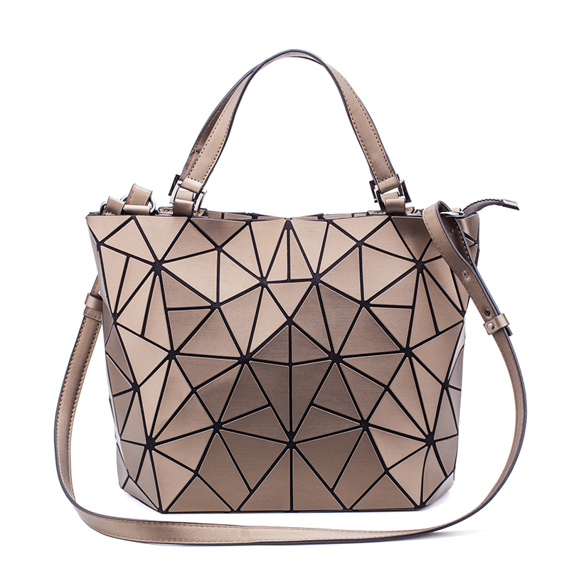 LOVEVOOK femmes sacs à bandoulière sacs à bandoulière pour dames pliable Totes Hobo sac femme grande capacité géométrique sac célèbre: Café